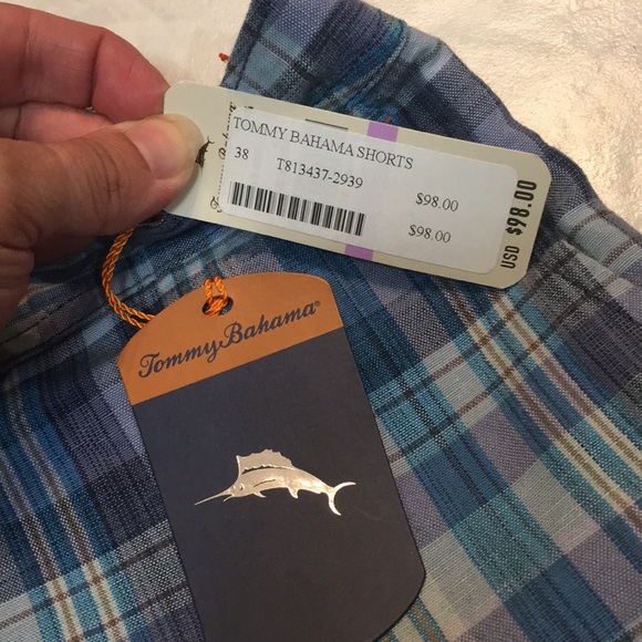 ‼️SOLD‼️Tommy Bahama NWT Linen Shorts - Picture 5 of 7